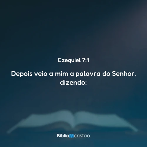 Ezequiel 7:1