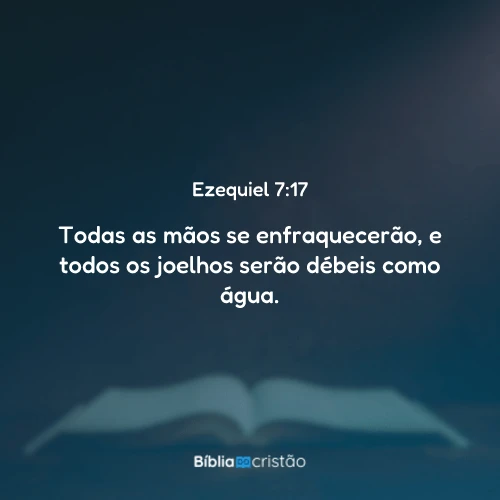 Ezequiel 7:17
