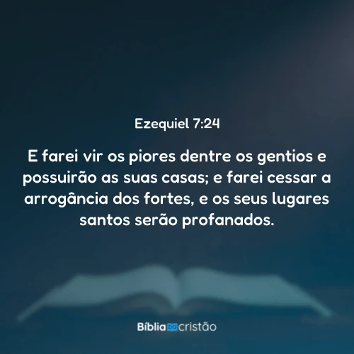 Ezequiel 7:24