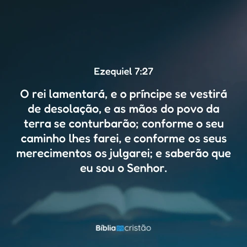 Ezequiel 7:27