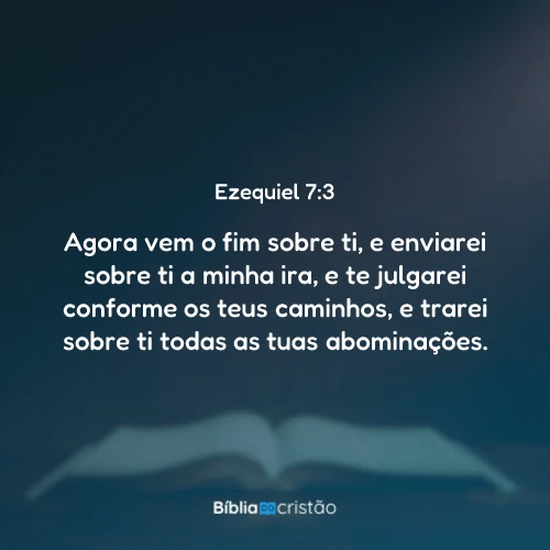 Ezequiel 7:3