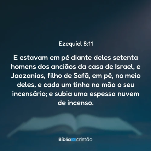 Ezequiel 8:11