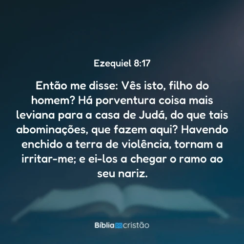 Ezequiel 8:17