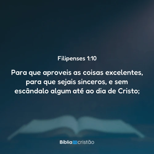 Filipenses 1:10