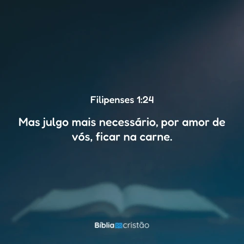 Filipenses 1:24
