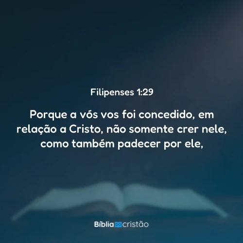 Filipenses 1:29
