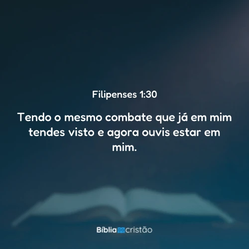 Filipenses 1:30