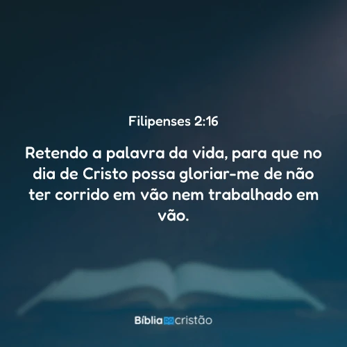 Filipenses 2:16