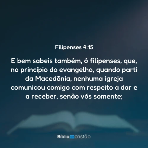 Filipenses 4:15