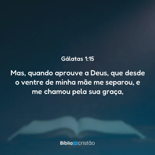 Gálatas 1:15