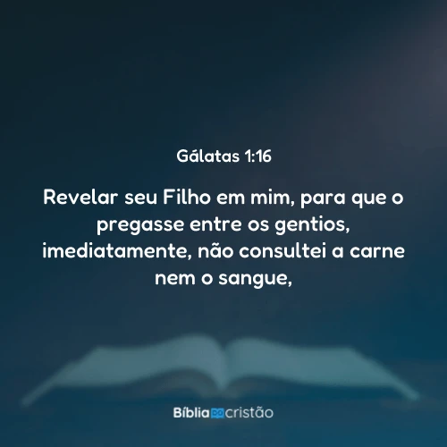 Gálatas 1:16