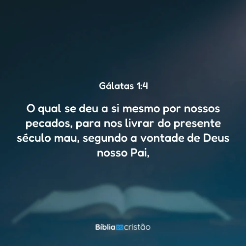 Gálatas 1:4
