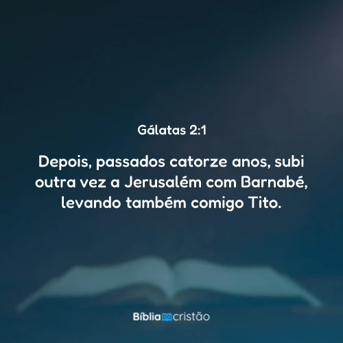 Gálatas 2:1