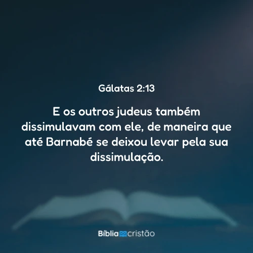 Gálatas 2:13