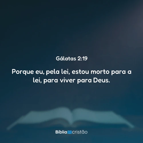 Gálatas 2:19