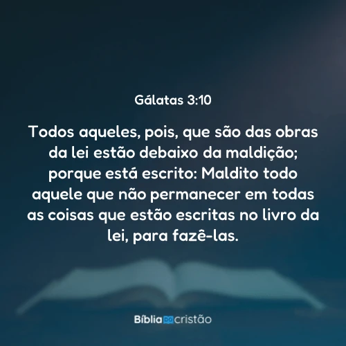 Gálatas 3:10