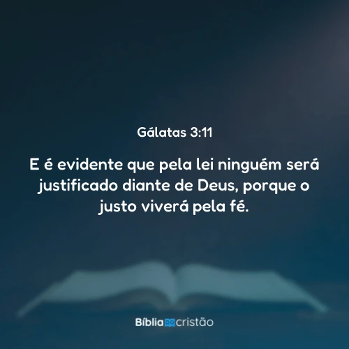 Gálatas 3:11