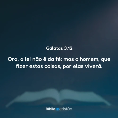 Gálatas 3:12