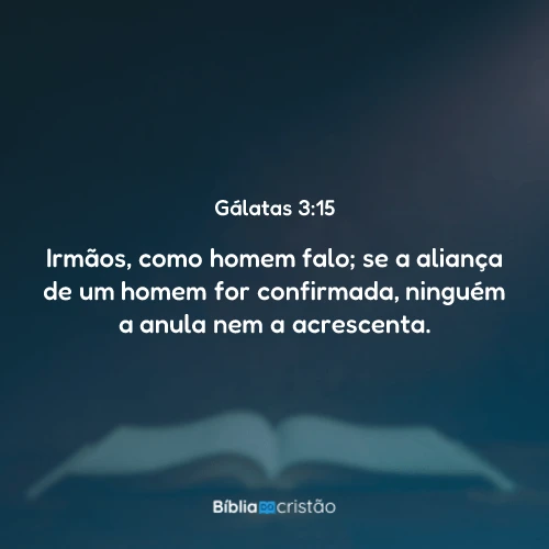 Gálatas 3:15