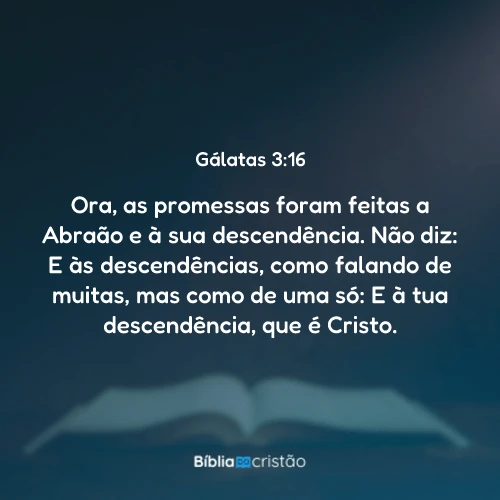 Gálatas 3:16