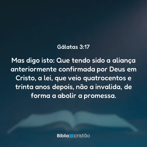 Gálatas 3:17