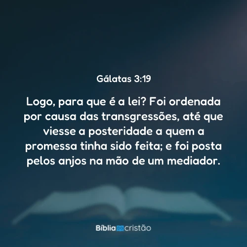 Gálatas 3:19