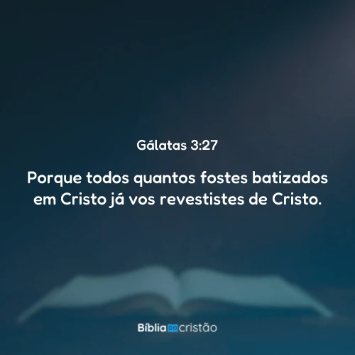 Gálatas 3:27