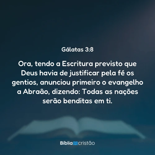 Gálatas 3:8