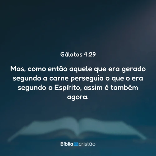 Gálatas 4:29