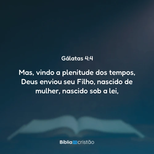 Gálatas 4:4
