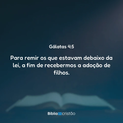 Gálatas 4:5