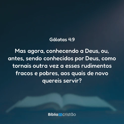 Gálatas 4:9