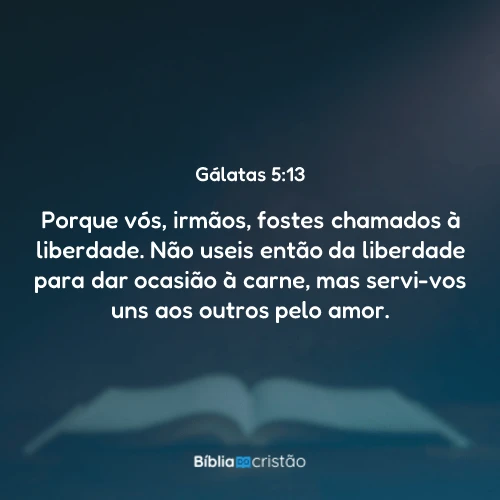 Gálatas 5:13