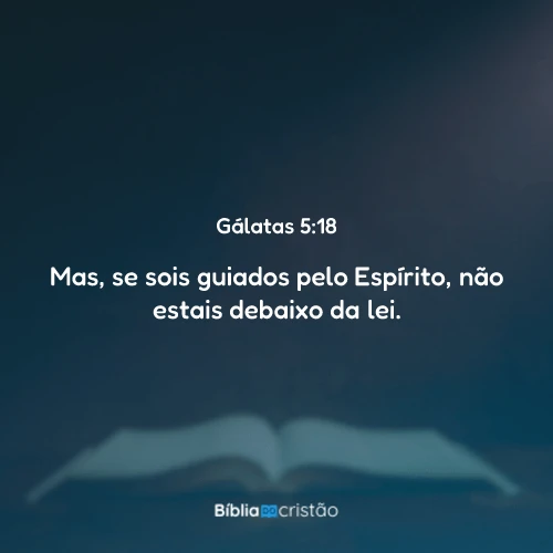 Gálatas 5:18