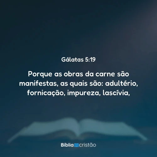 Gálatas 5:19
