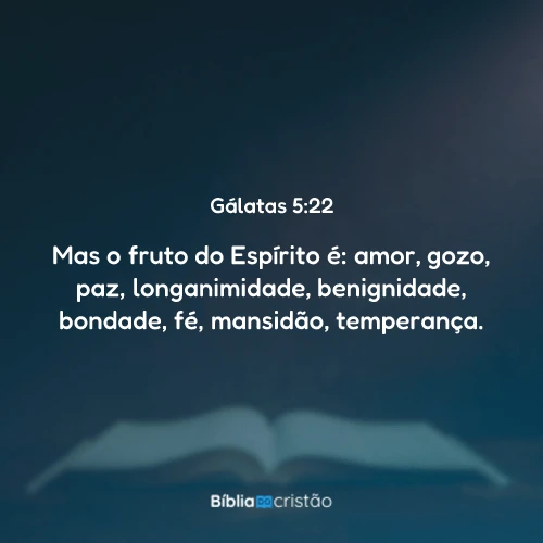 Gálatas 5:22