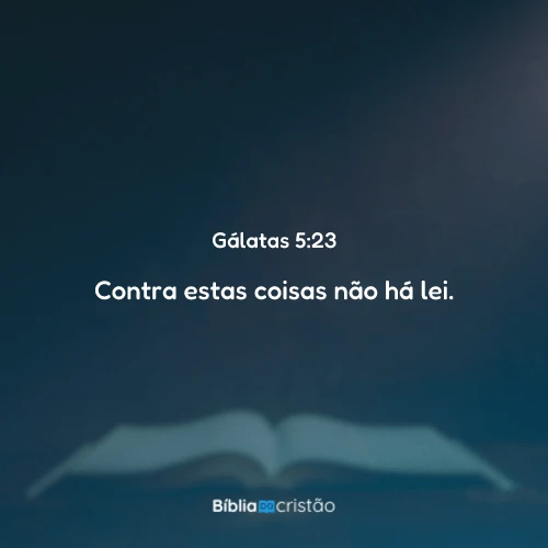 Gálatas 5:23