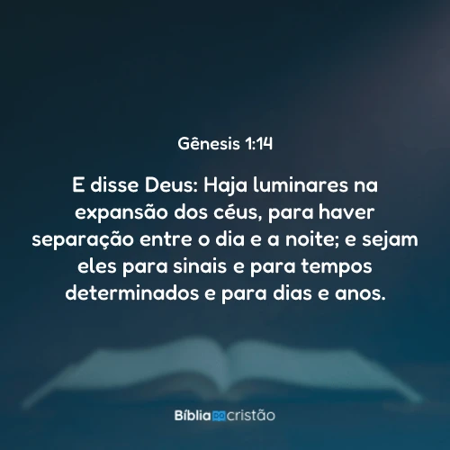 Gênesis 1:14