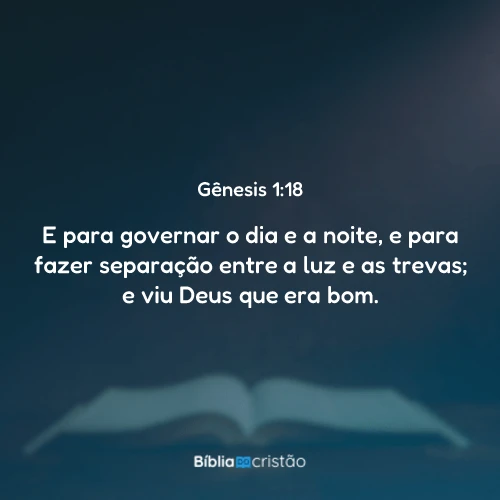Gênesis 1:18
