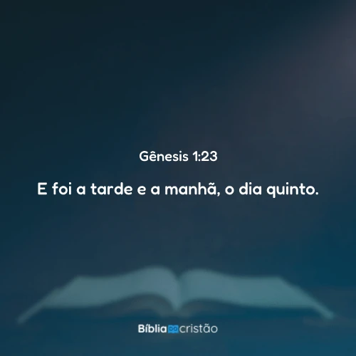 Gênesis 1:23