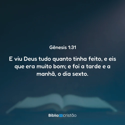 Gênesis 1:31
