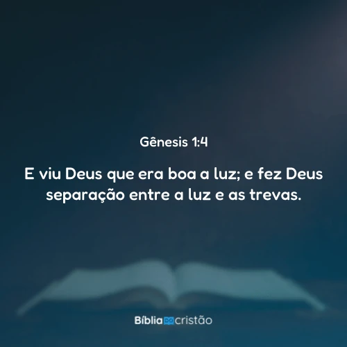 Gênesis 1:4