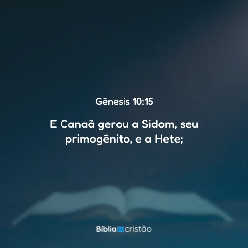 Gênesis 10:15