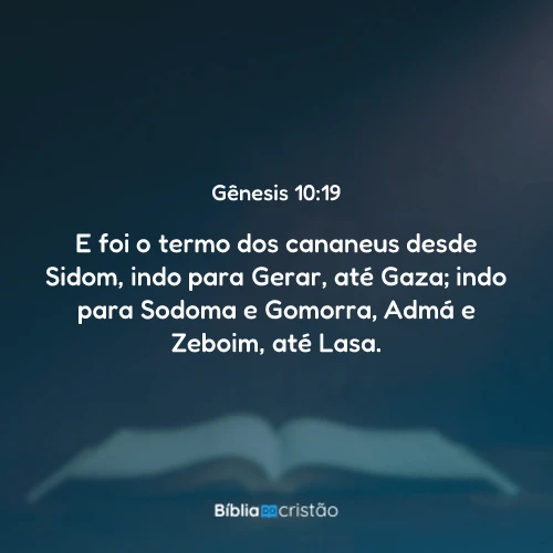 Gênesis 10:19