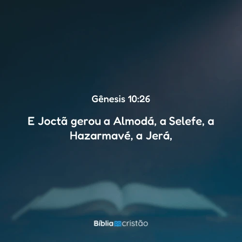 Gênesis 10:26