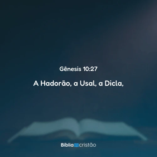 Gênesis 10:27