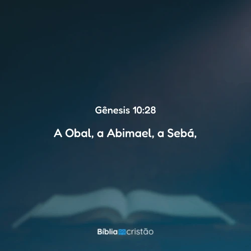 Gênesis 10:28
