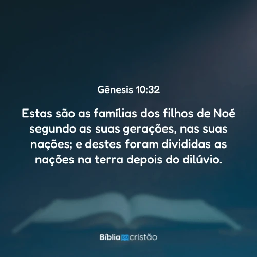Gênesis 10:32