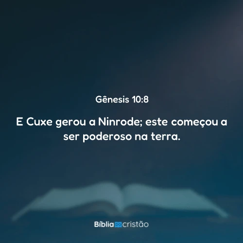 Gênesis 10:8