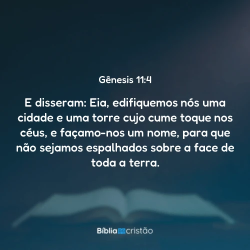 Gênesis 11:4